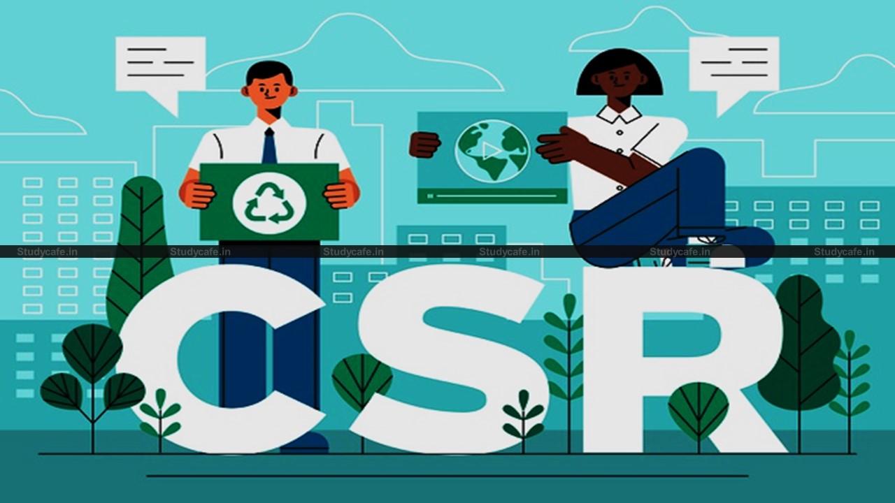CSR Spending Corporates Told To Create Accounting liability For