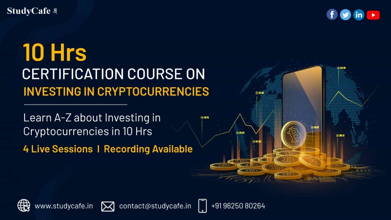 Certificate Course on A-Z about Investing in Cryptocurrencies