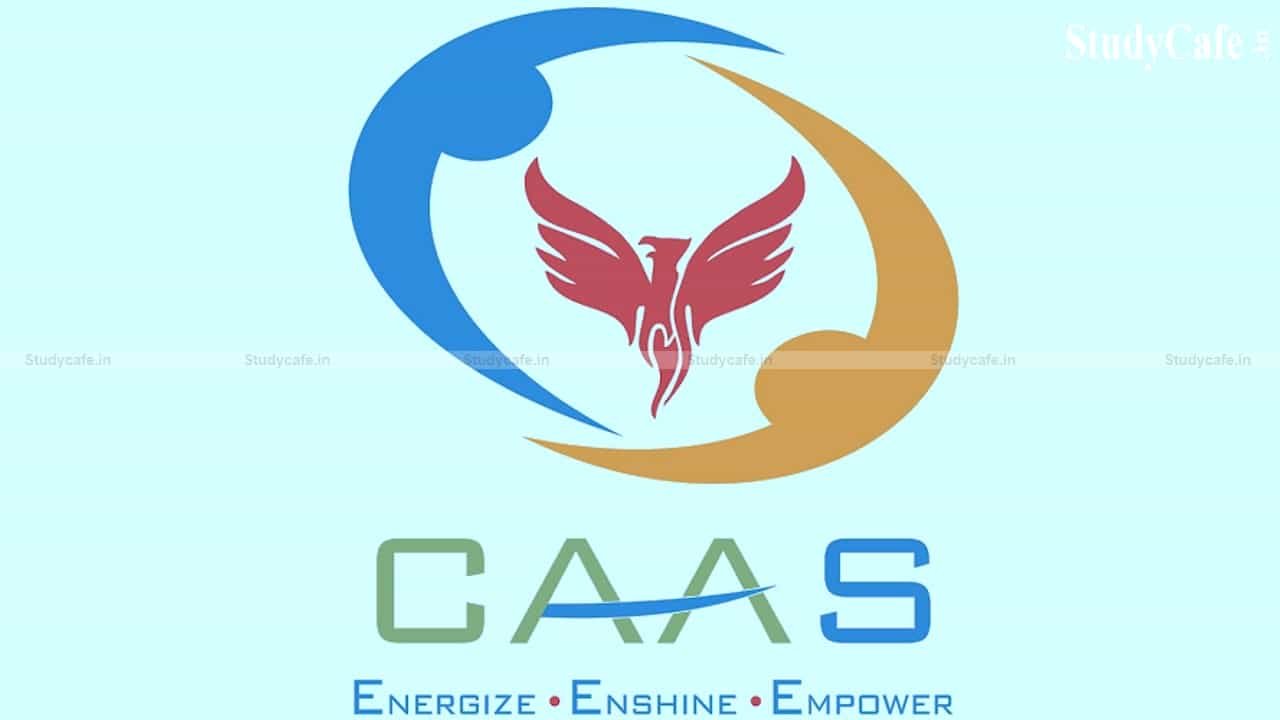 GST Circulars Incongruous with Ease of Doing Business: CAAS