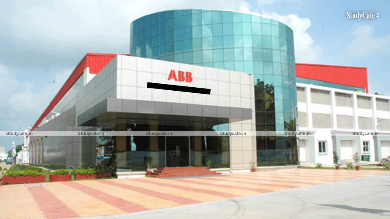 Job Opportunity with ABB for Qualified CA/CMA/MBA