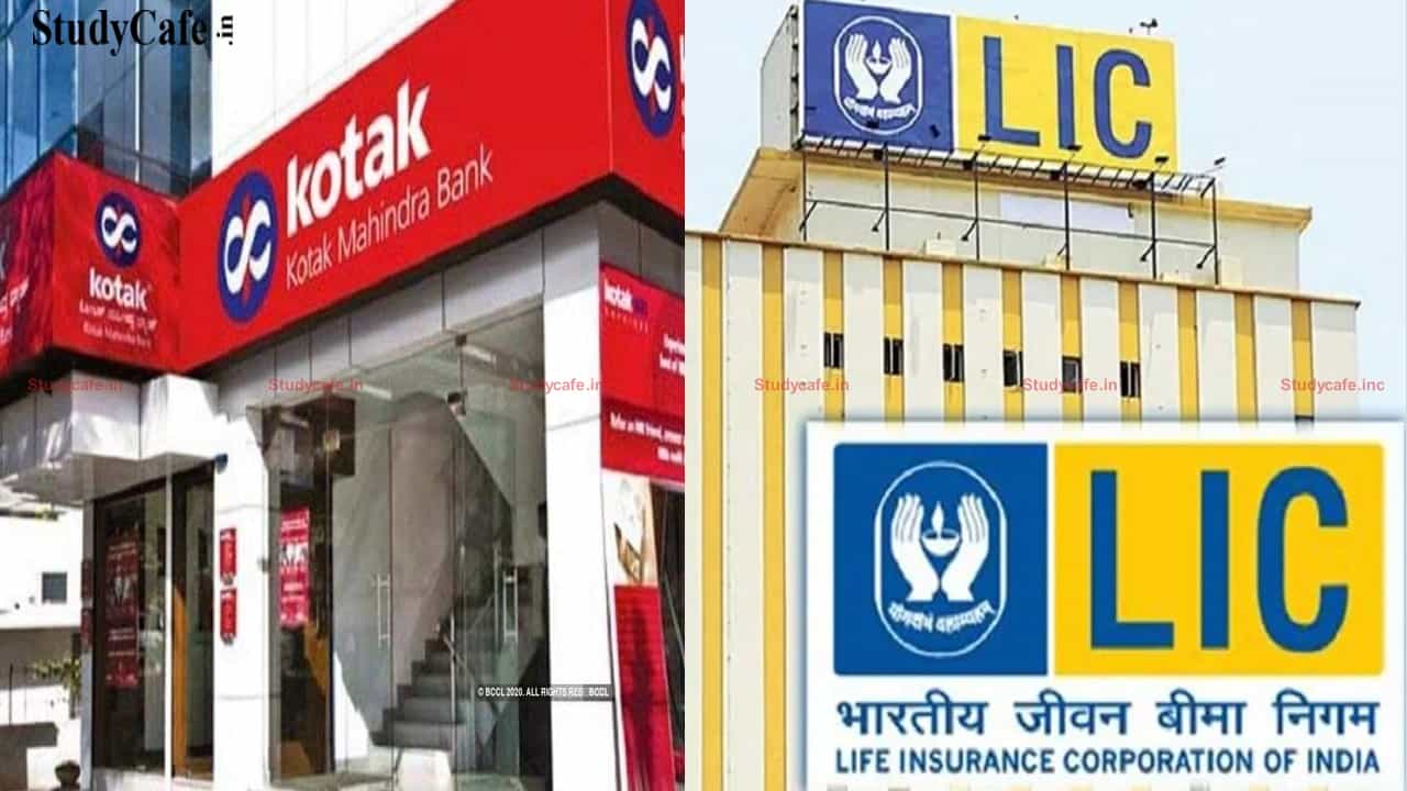 RBI permits LIC to increase its shareholding in Kotak Mahindra Bank