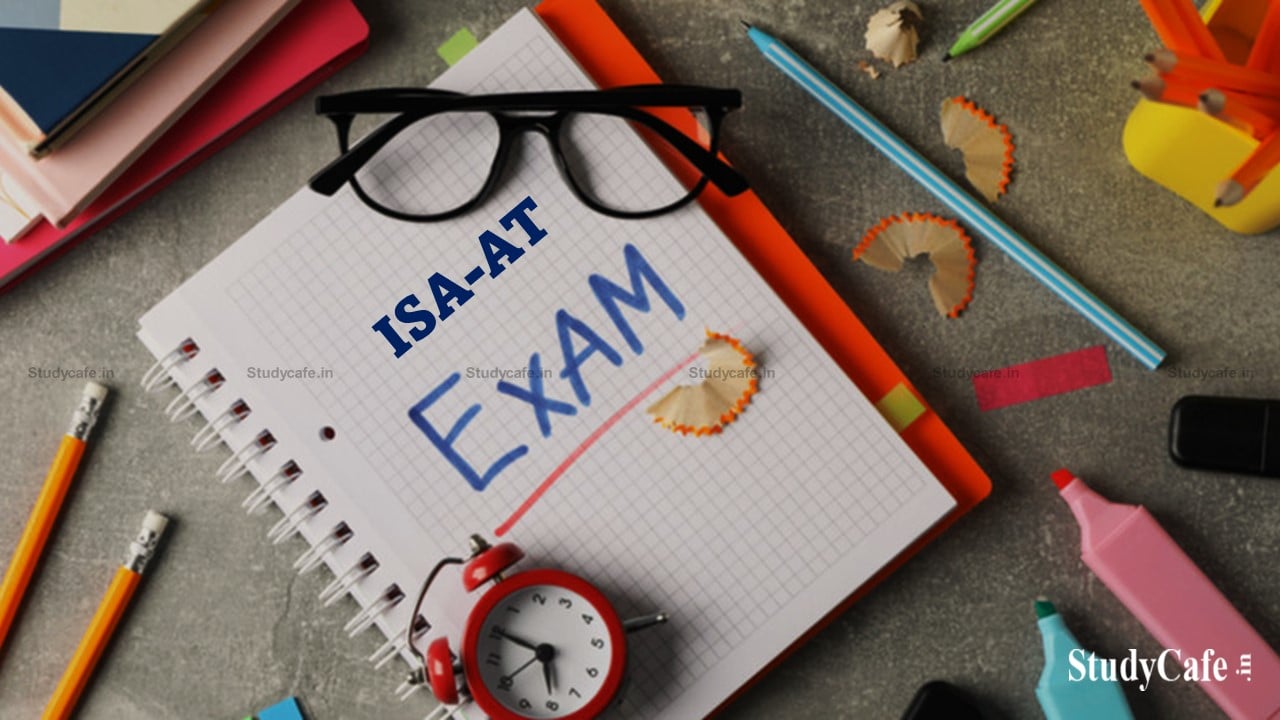 ICAI: Information Systems Audit – Assessment Test (ISA-AT)