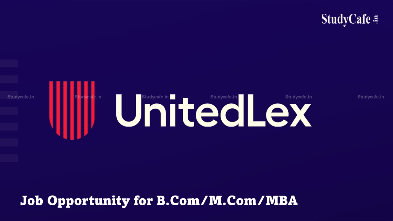 Job Opportunity for B.Com/M.Com/MBA at UnitedLex