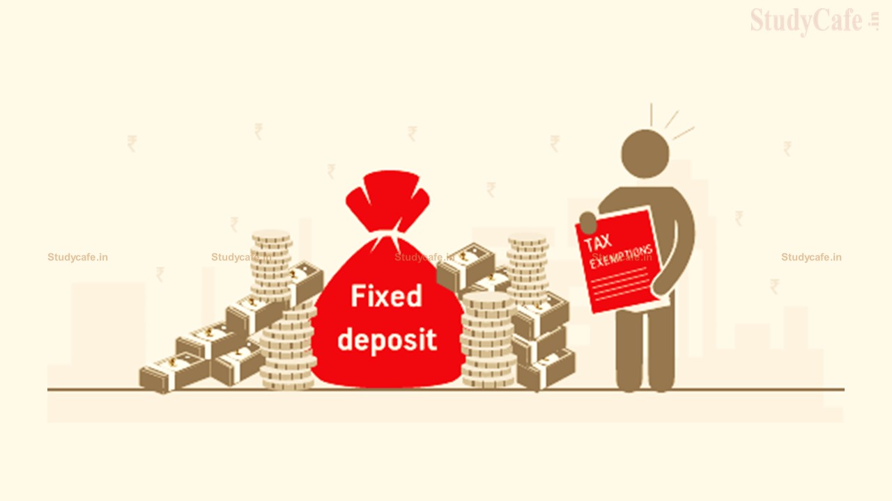 Everything You Need to Know About Tax-Saving Fixed Deposit