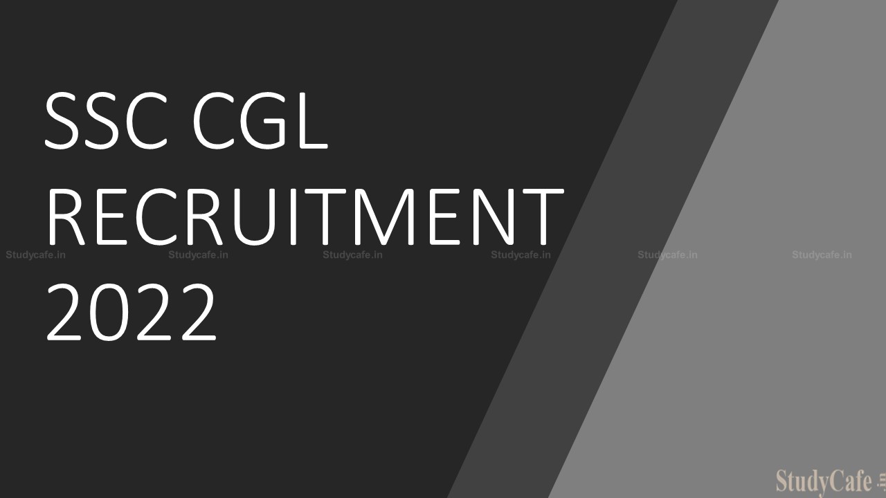 Staff Selection Commission CGL Recruitment 2022 Notification Out; Check Eligibility, Age, How To Apply Online
