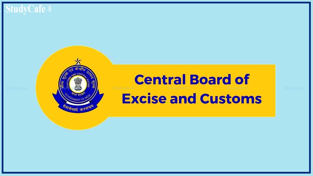 Govt Notifies Recruitment Rules for Central Excise and Customs Directorates