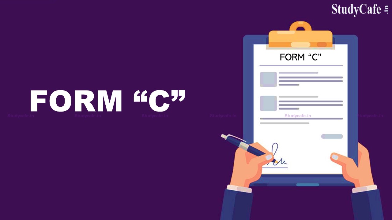 Form “C” cannot be denied by Department for technical or administrative reasons: HC