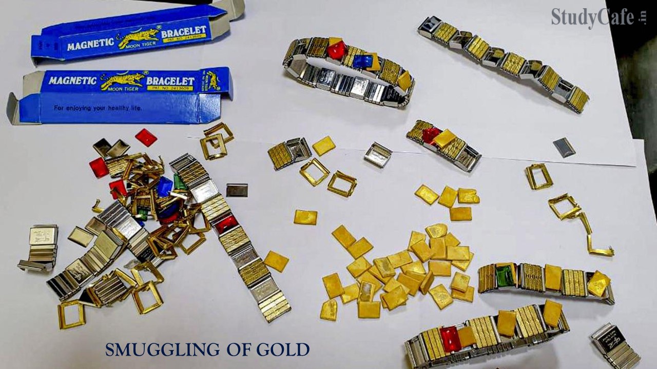 Lucknow Custom Seizes Smuggled Foreign Origin Gold Worth Rs. 11,91,440