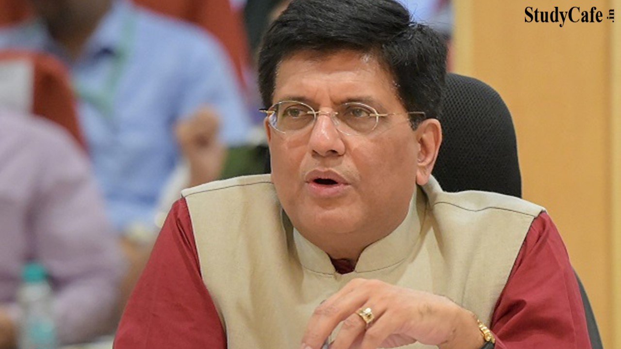 Piyush Goyal calls upon the CMAs to ensure quality production by industry and help boost exports
