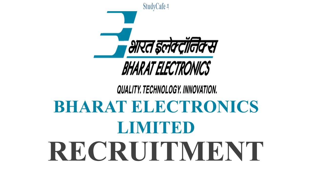 Bharat Electronics Limited Recruitment 2022: Salary up to 370000, Check More Details Here 