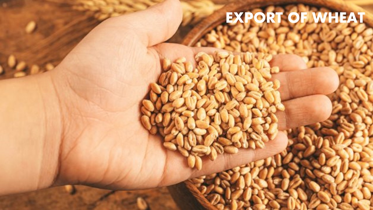 DGFT notifies Condition for Export of Wheat