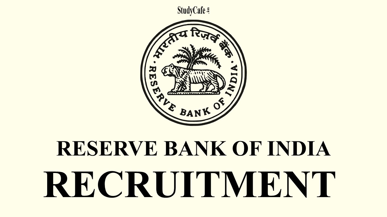 RBI Recruitment 2022: Check Posts, Salary, Age, No of Vacancies, How to apply Details Here