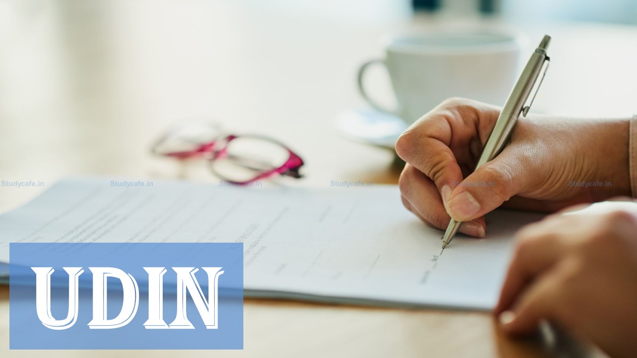 Timeline to update UDINs Extended Again by CBDT, Know the New Timeline