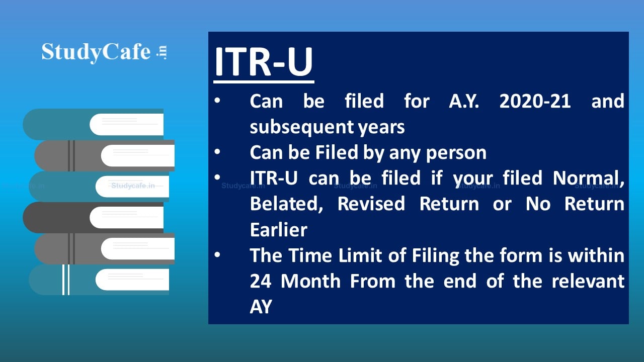 All About Form “ITR-U” or Updated Return