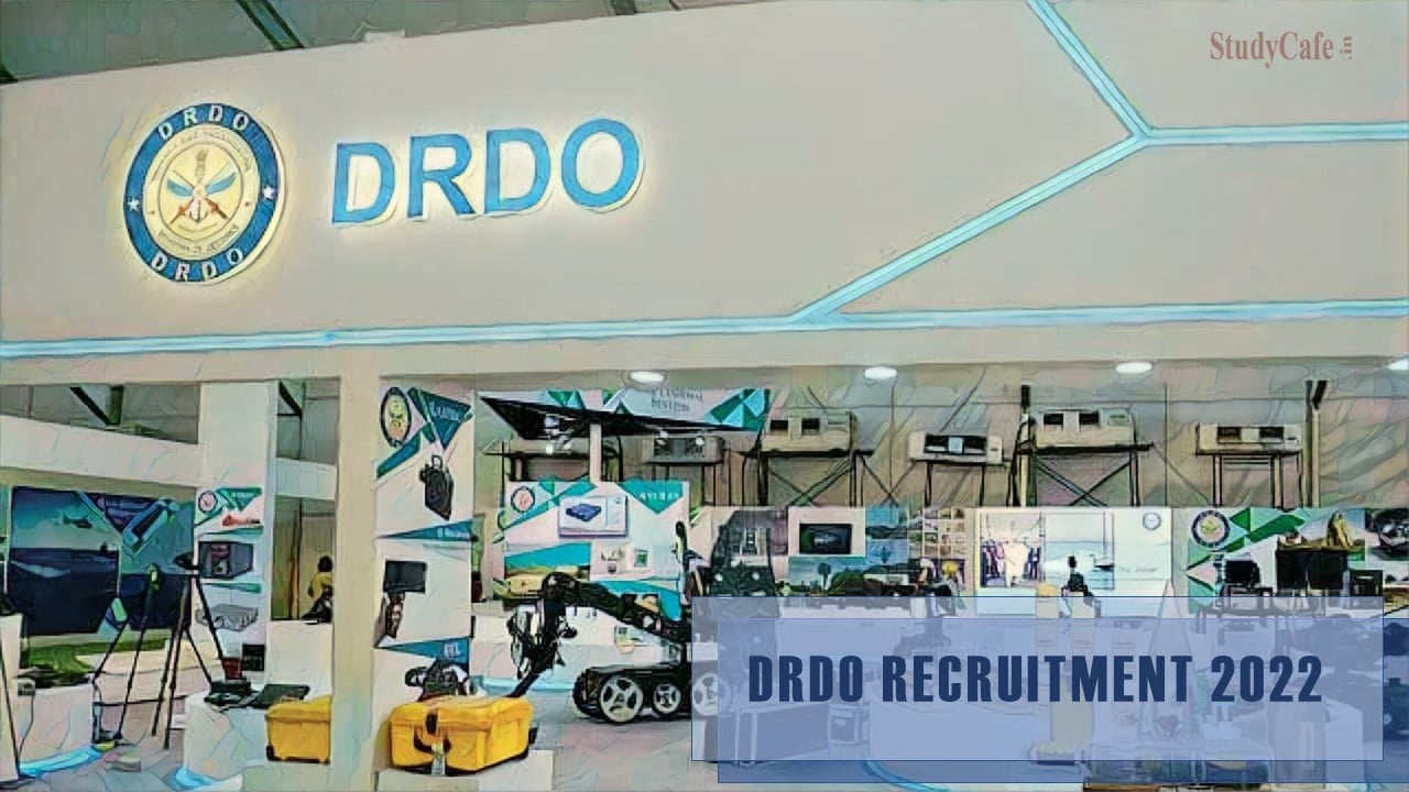 DRDO Recruitment 2022; Check Posts, Salary, Qualification, Eligibility & How to Apply here