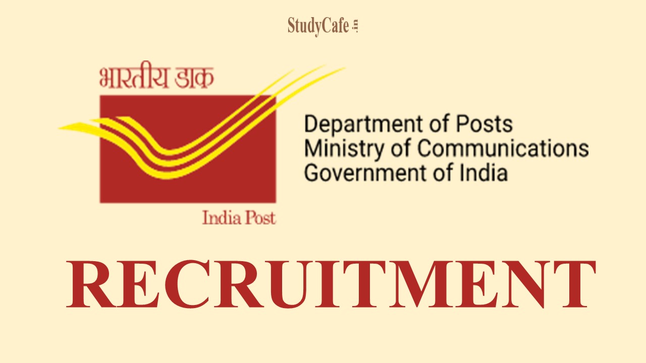 Department of Post Recruitment 2022: Check Post, Eligibility & How to Apply