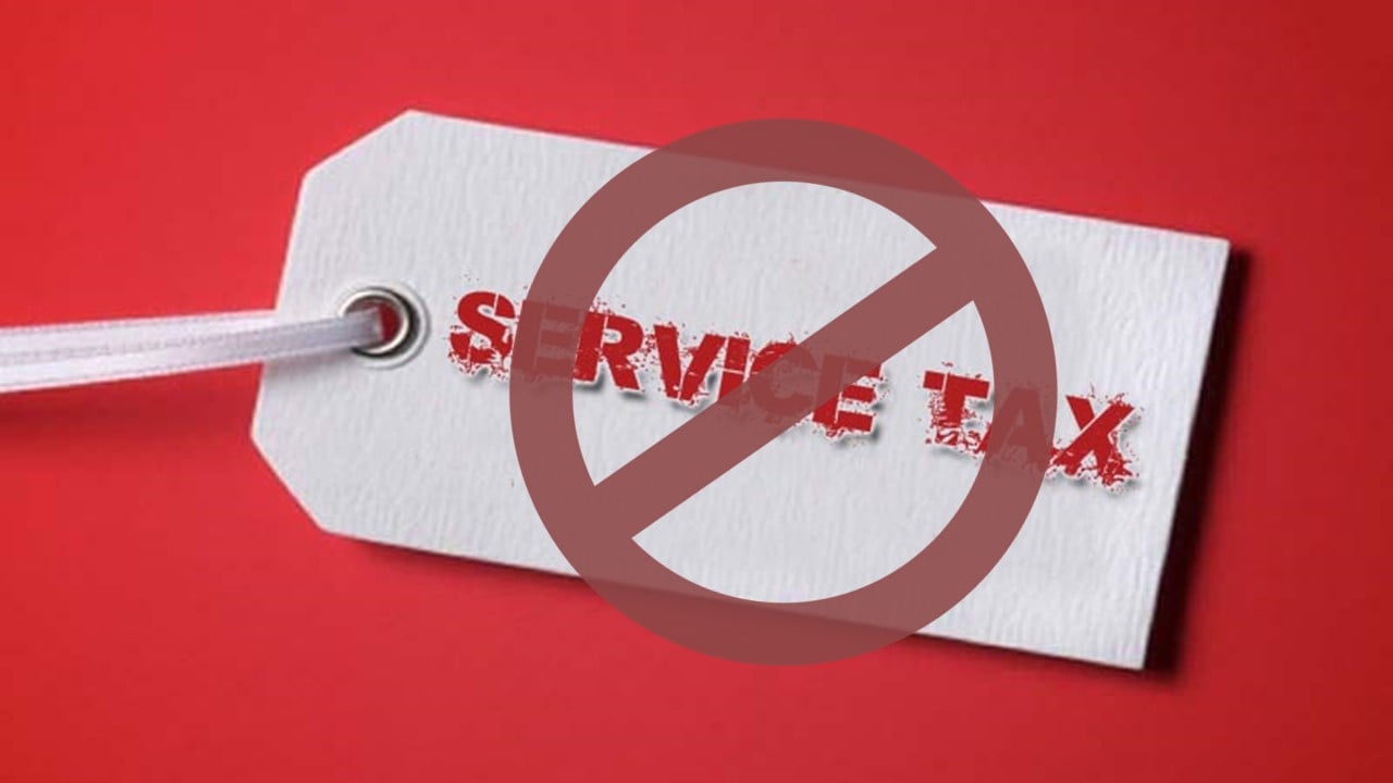 No Service Tax Applicable on amount claimed as reimbursement of expenses by CA Firm