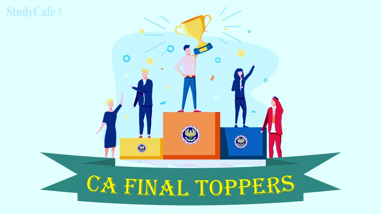 CA Final May 2022 Exam Toppers List