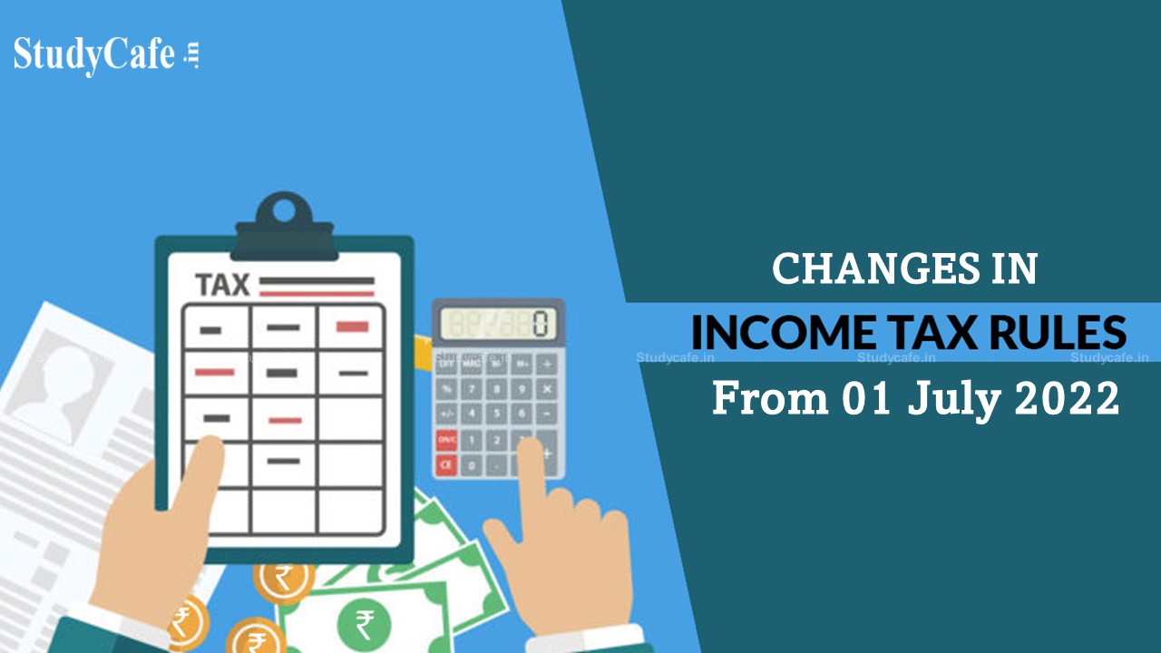Three Changes in Income Tax Rules from Today! Check the Details Here