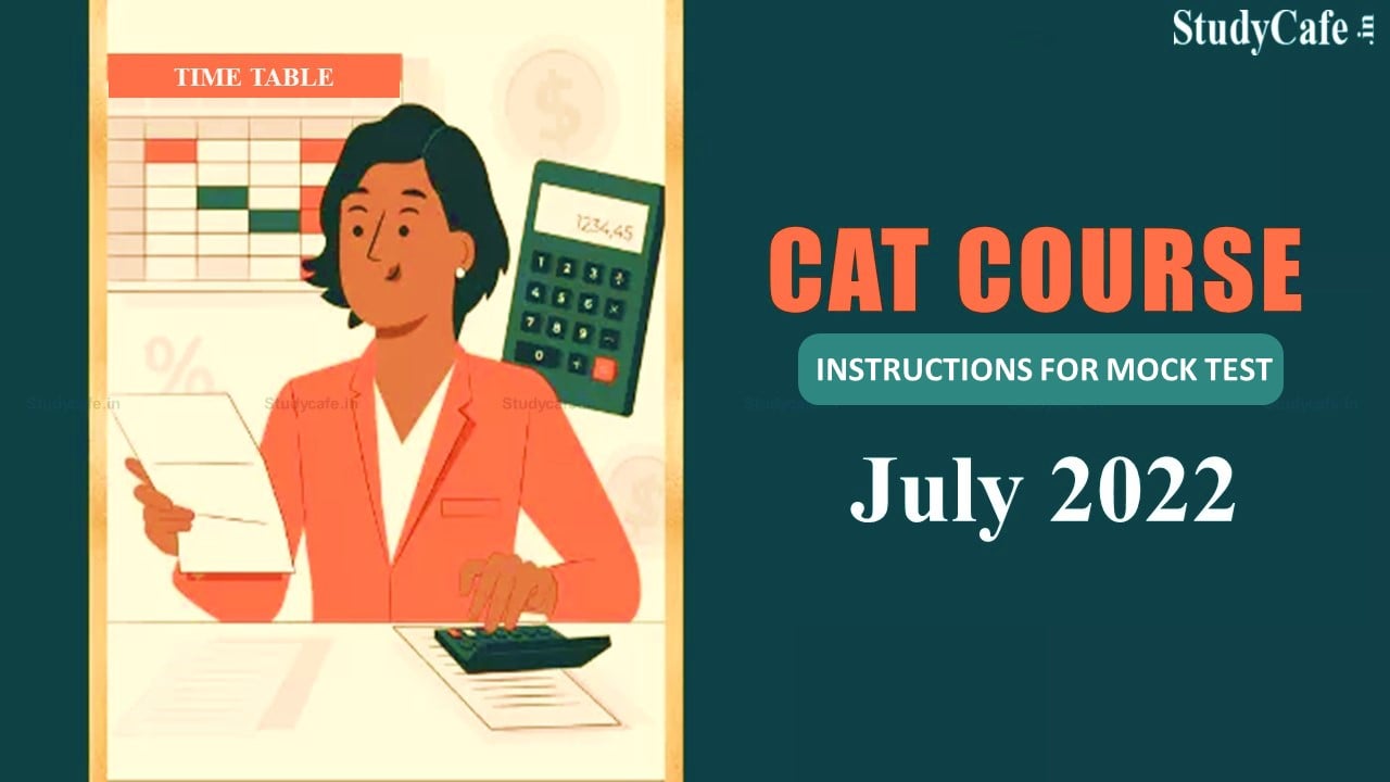 ICMAI Notifies Instructions for Mock Test For CAT Course 2022