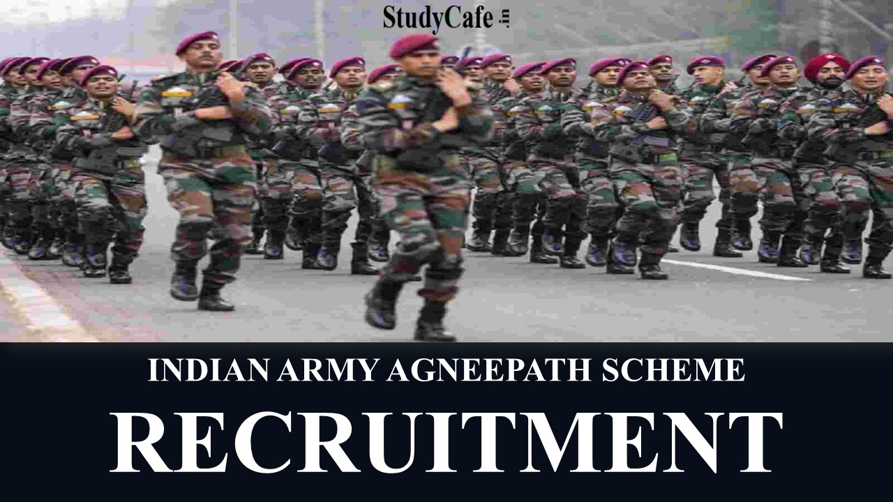 Indian Army Agneepath Recruitment 2022; Check Education Criteria, Pay Allowances & How to Apply