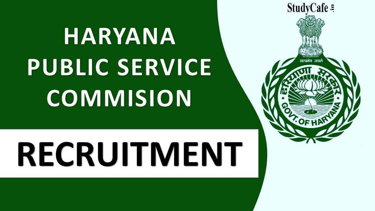 Haryana Public Service Commission Recruitment