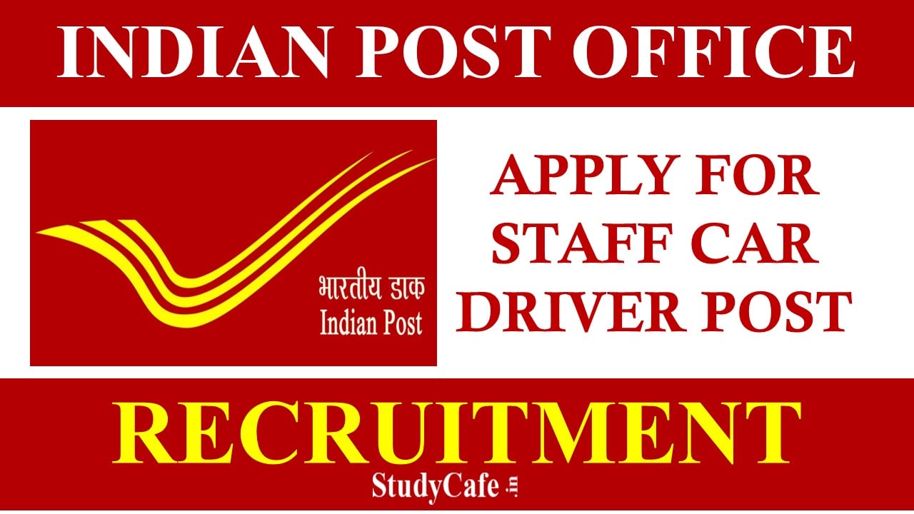 Indian Post office Recruitment