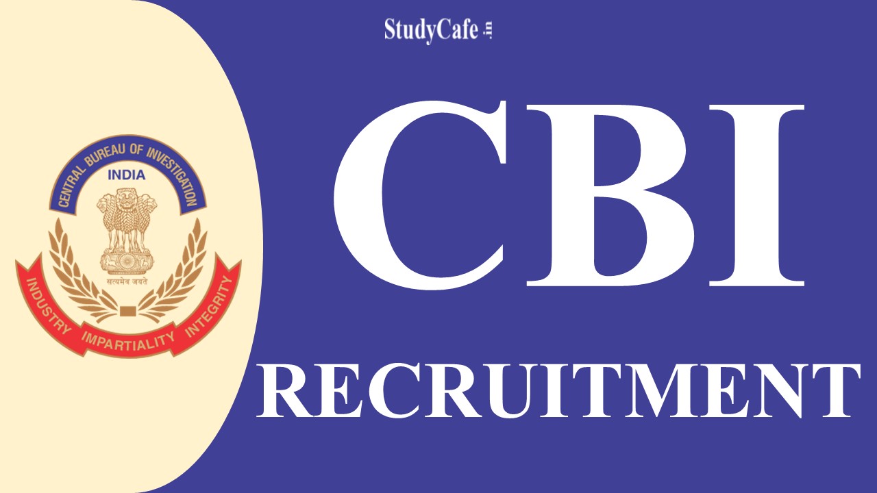 CBI Recruitment