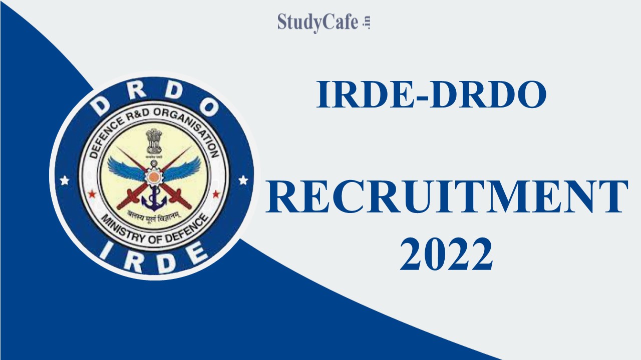 DRDO Recruitment 2022: Check Post, Qualification, Monthly Stipend and Other Details Here