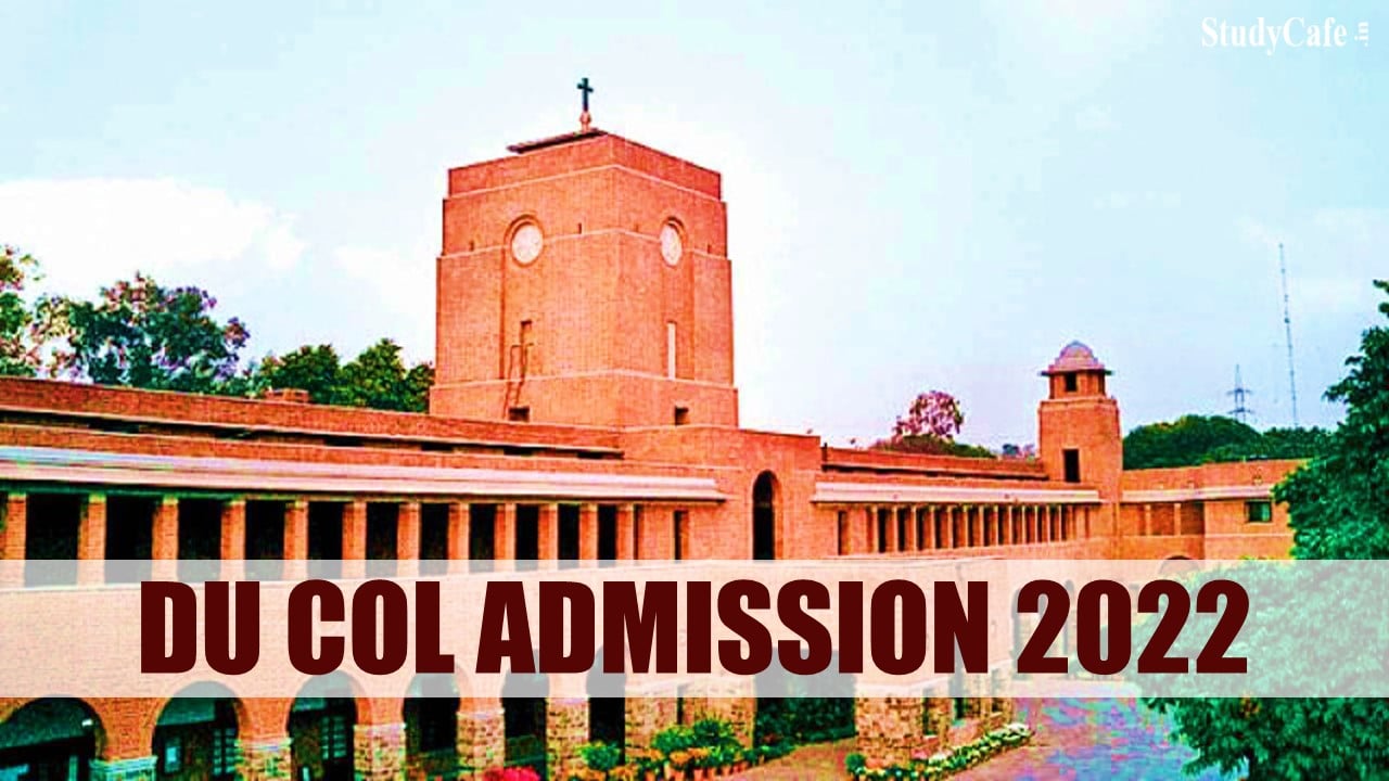 DU COL Admission 2022: Registration can be done in DU’s certificate courses till this date; Check Details