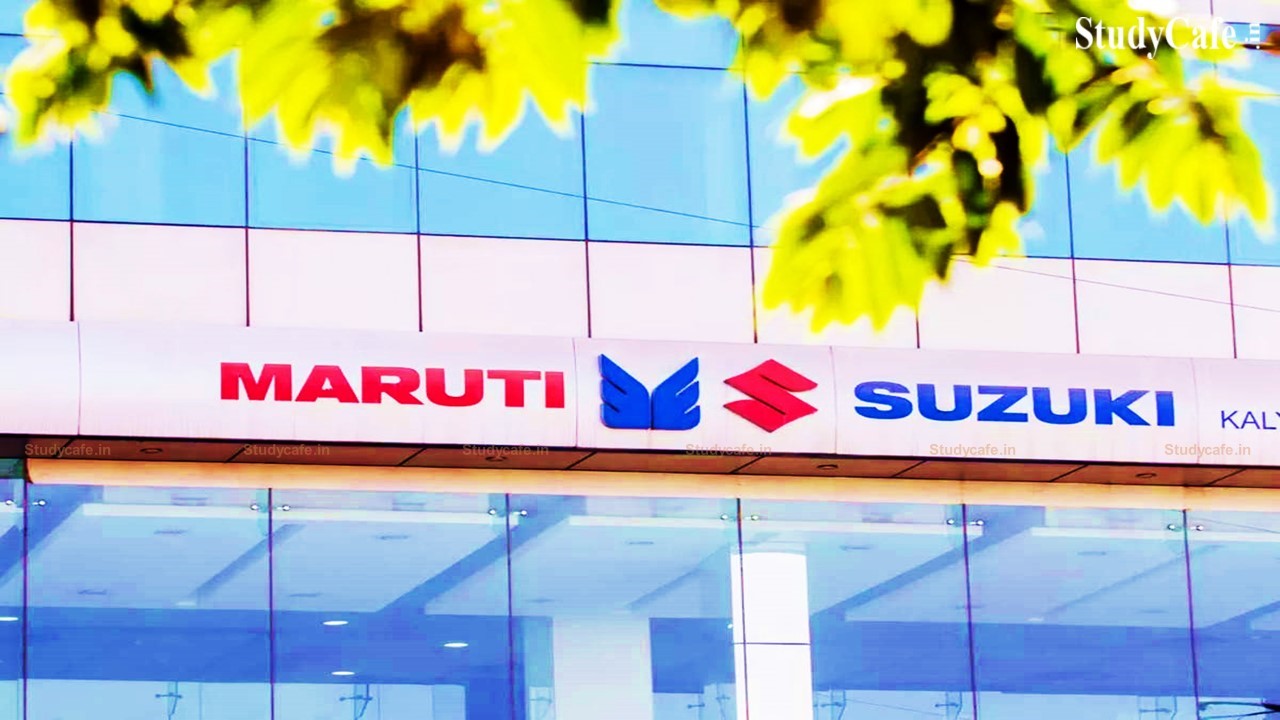Maruti Suzuki Hiring; Check Post and Other Details Here