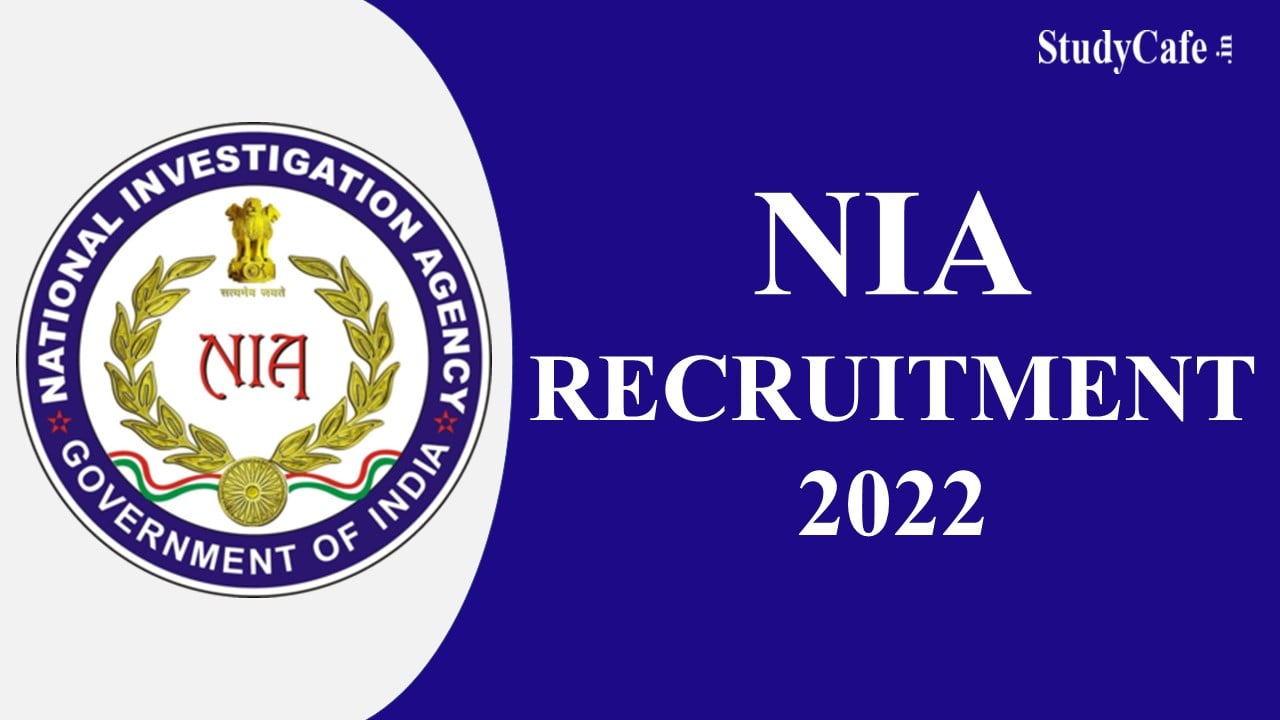 NIA Recruitment