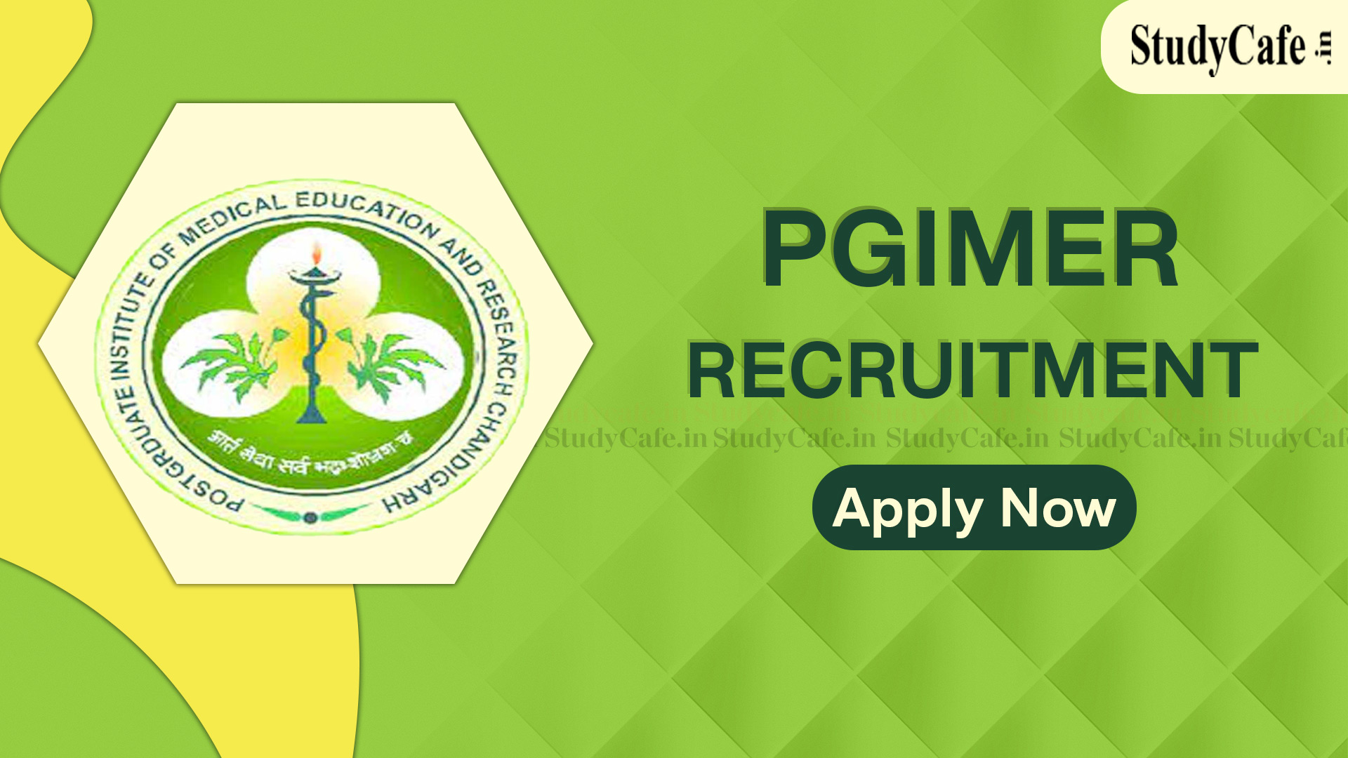 PGIMER Recruitment 2022: Check Post, Qualifications, How to Apply, and Other Details Here