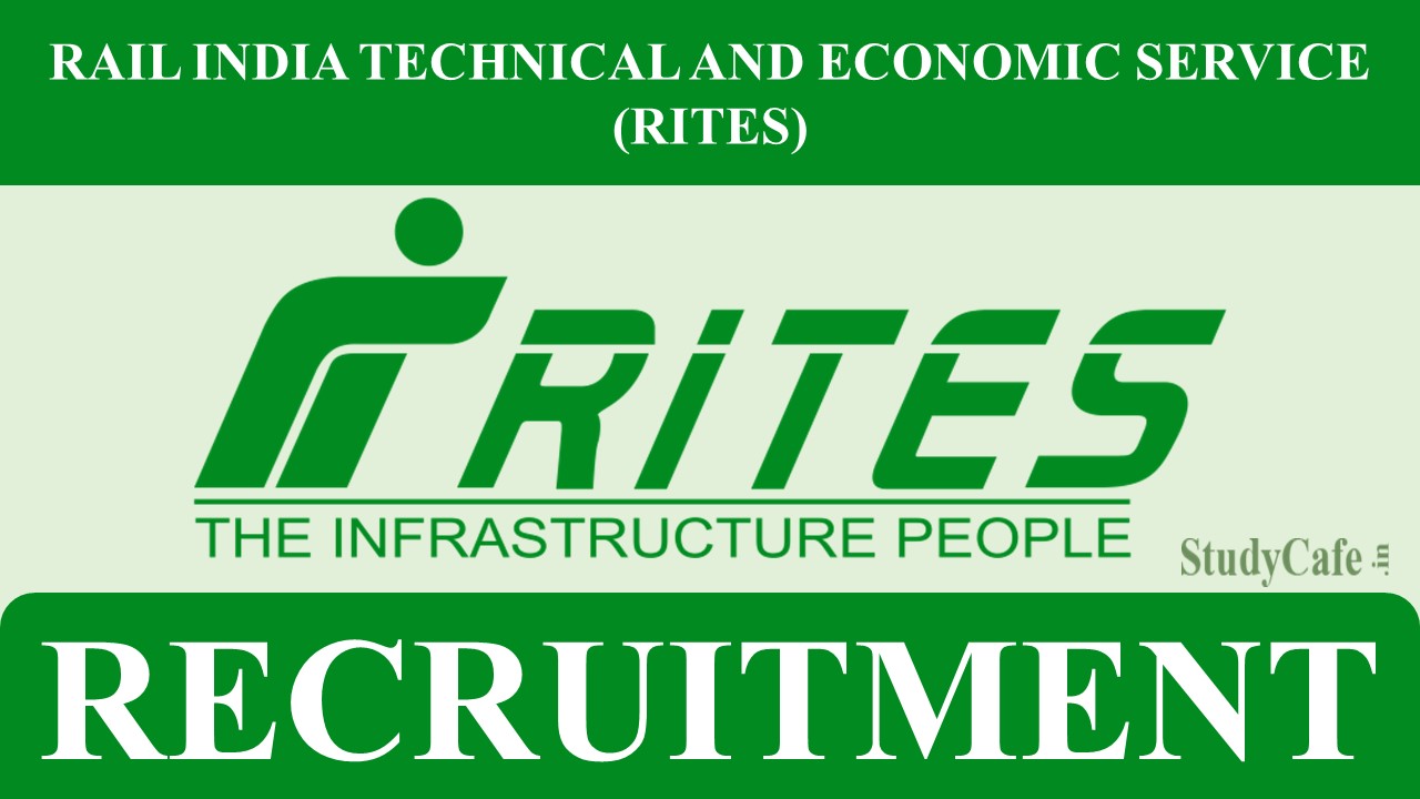 RITES Recruitment 2022 for Manager: Monthly Salary upto 160000, Check How to Submit Form Here
