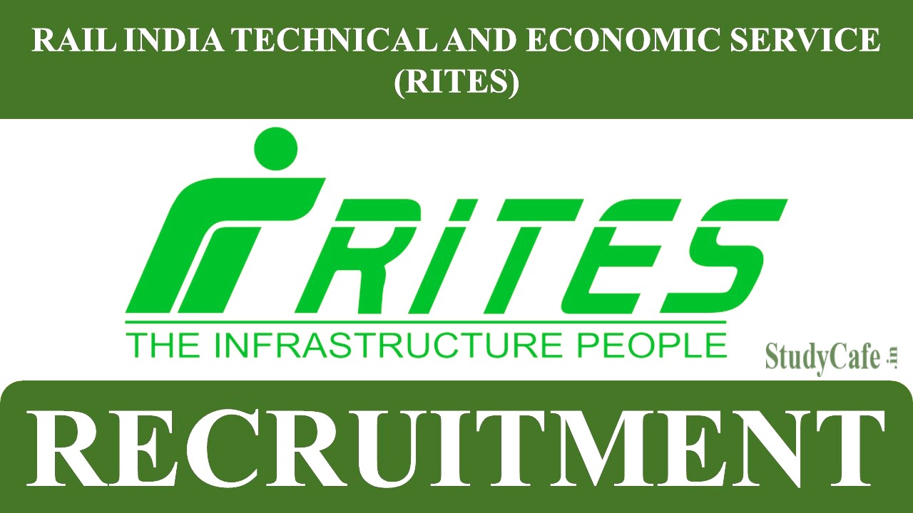 RITES Recruitment 2022: Salary Up to Rs.180000, Check Posts Name, Eligibility Details, Application Fees and How to Apply Here