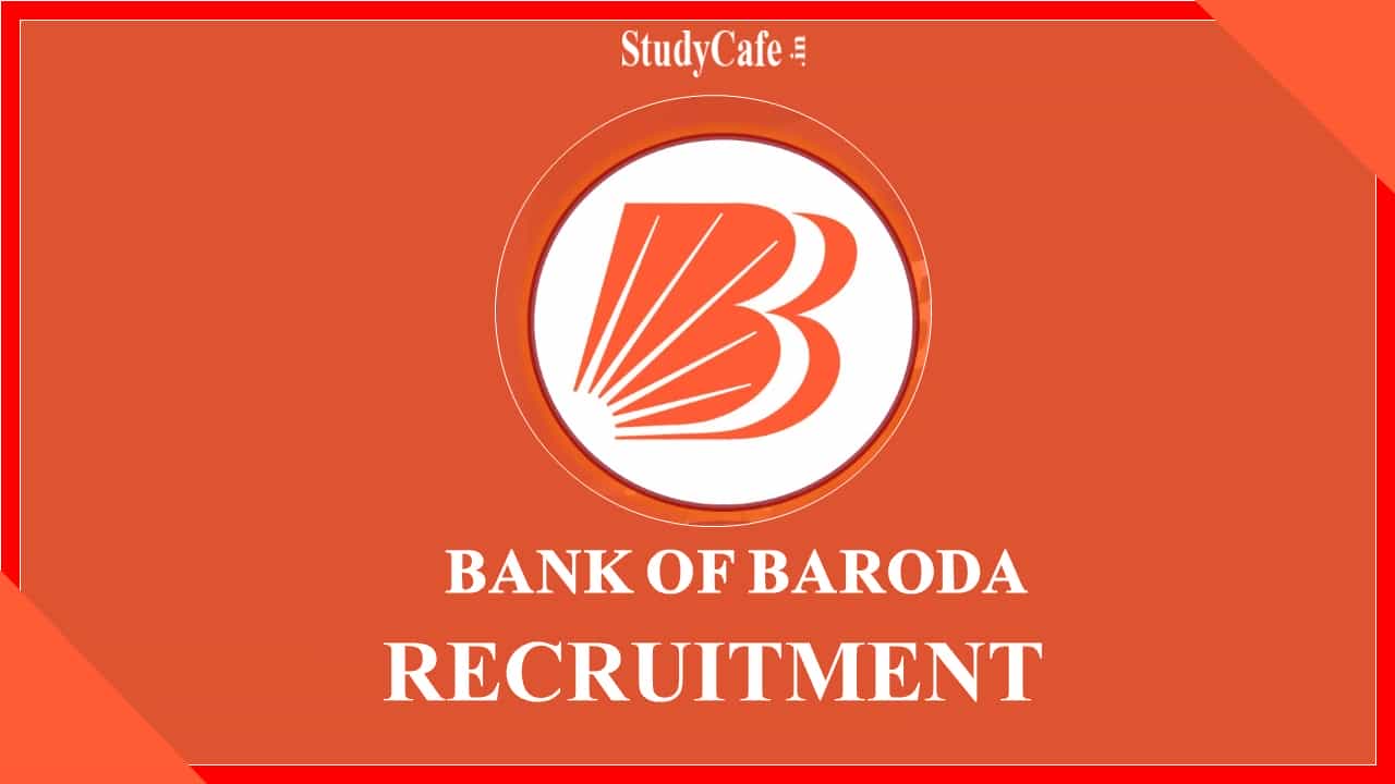 Bank of Baroda Recruitment 2022 for 346 Vacancies: Last date Oct 31, Check Posts and How to Apply
