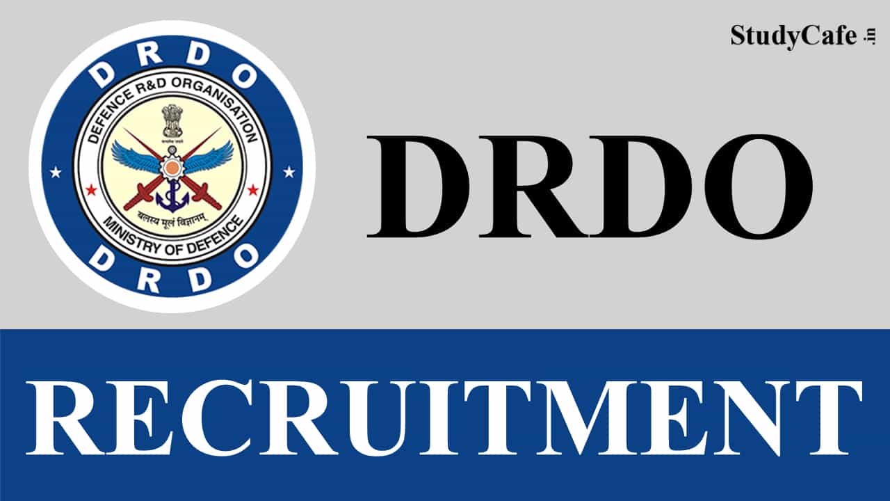 DRDO Recruitment 2022: Check Post, Eligibility, How to Apply, and Other Details Here