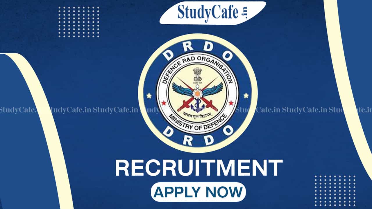 DRDO Recruitment 2022: Application Starts from Nov 1, Check Posts, Stipend, Eligibility, and How to Apply