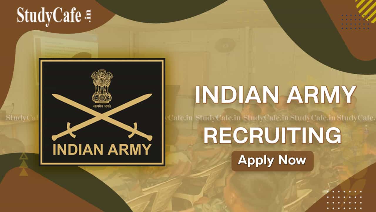 Indian Army Recruitment 2022 Check Post, Qualification and How to