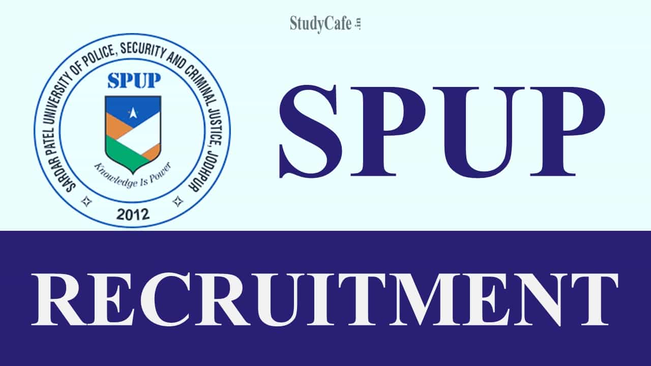 SPUP Scientific Assistant Recruitment 2022: Check vacancies, How to Apply and Other Details here