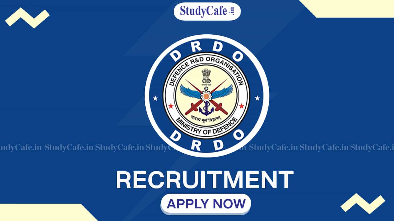 DRDO Recruitment 2022: Check Post, Qualification and Walk in Interview Details