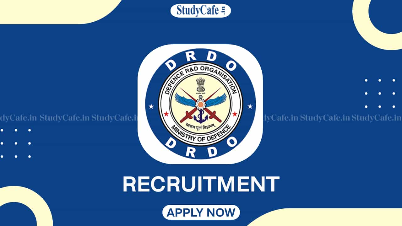 DRDO JRF Recruitment 2022: Check Post, Age Limit, Qualifications, and How to Apply
