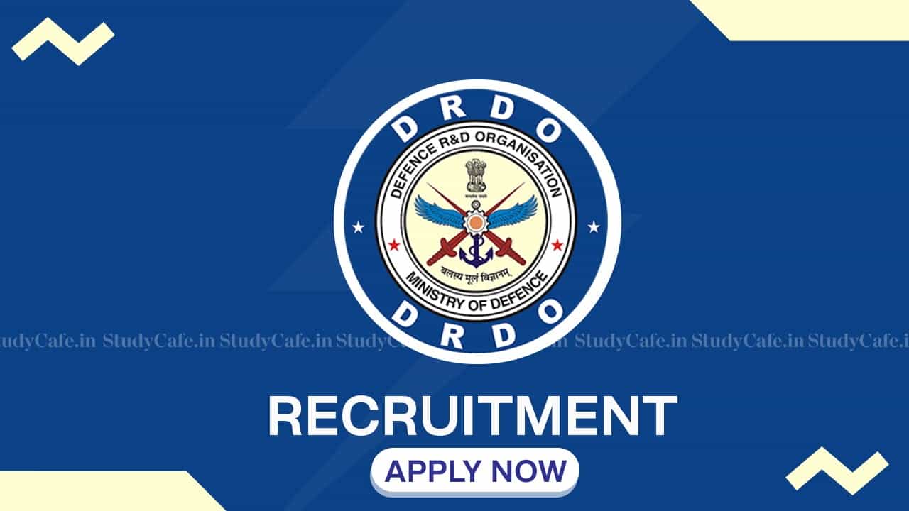 DRDO Recruitment 2022: Check Vacancies, Qualification, and Walk-in Interview Details