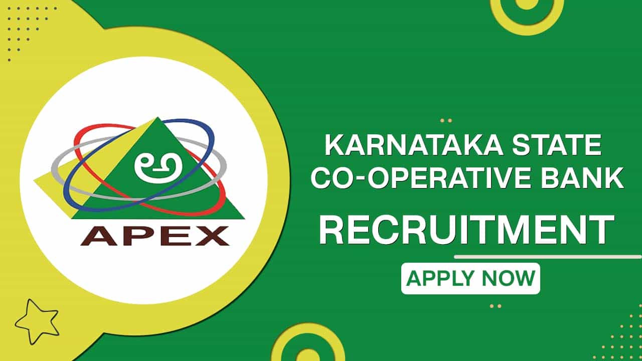 Karnataka State Co-Operative Bank Recruitment 2022: Check Post, Qualification and Other Details
