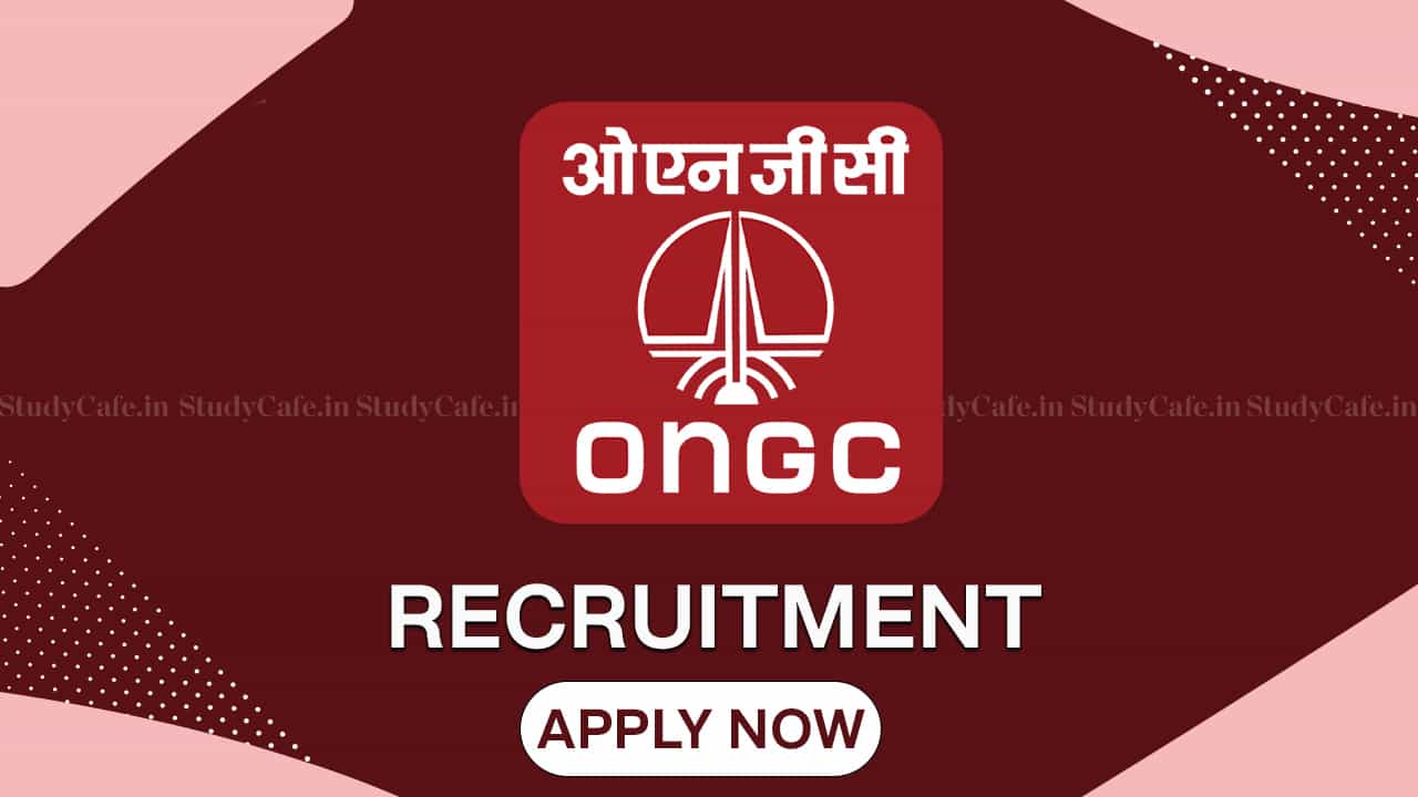 ONGC Recruitment 2022 for 64 Vacancies: Check Posts, Qualification and How to Apply