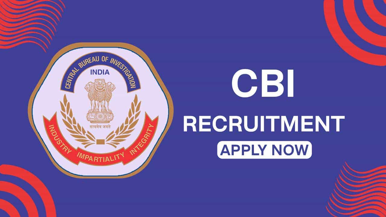 CBI Recruitment 2022: Check Post, Age Limit, Qualification and How to Apply