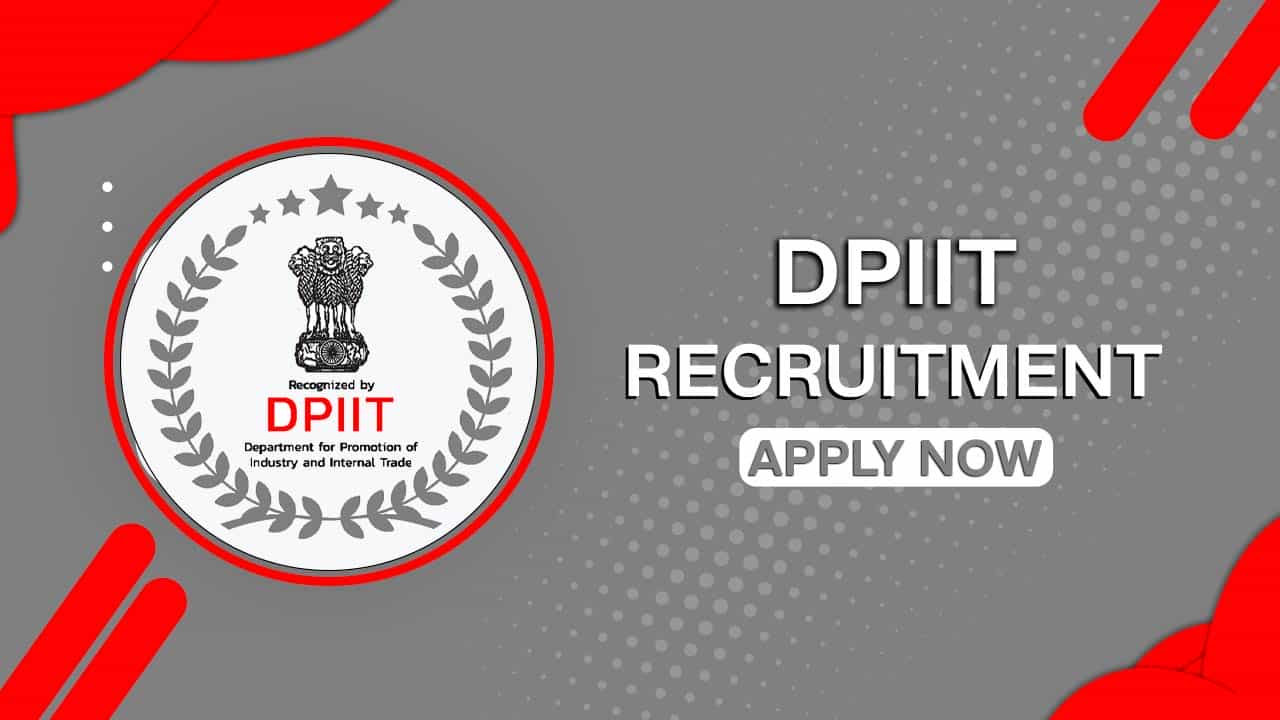 DPIIT Recruitment 2022: Pay Scale up to 250000 pm, Check Post, Qualification and How to Apply till Dec 14