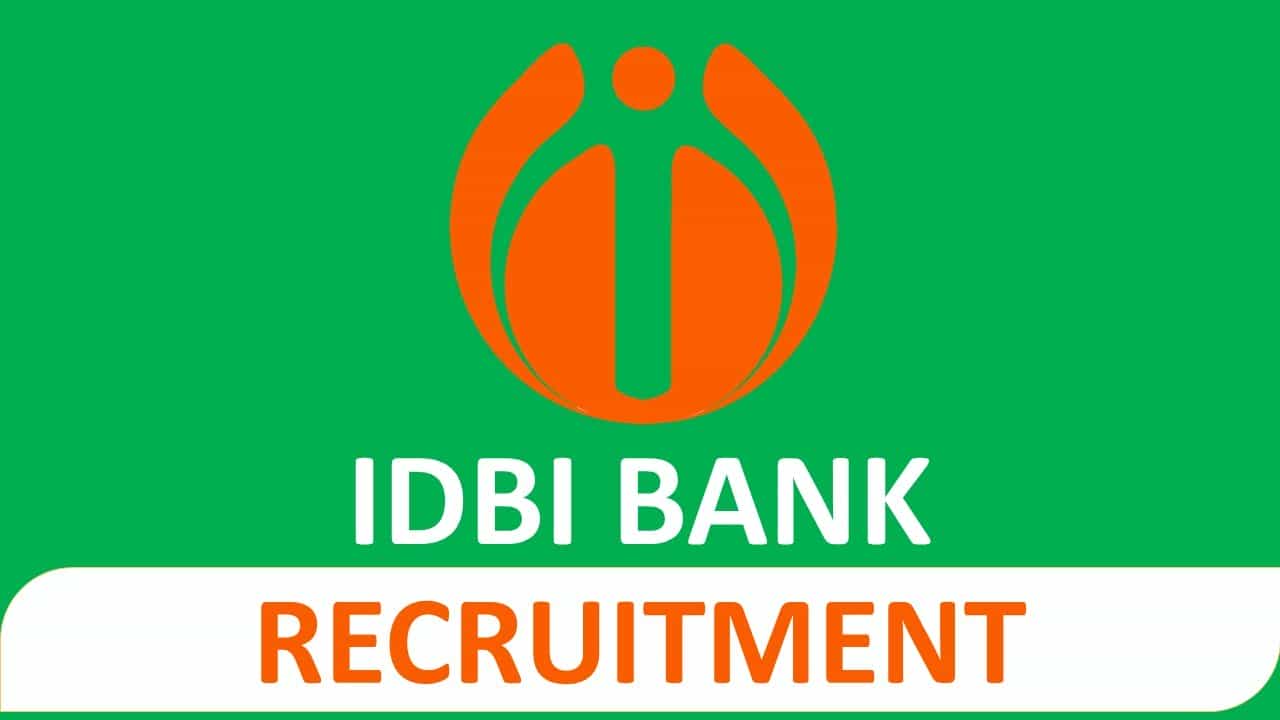 IDBI Recruitment 2022: Two Days Left to Apply, Check Post, Eligibility and How to Apply
