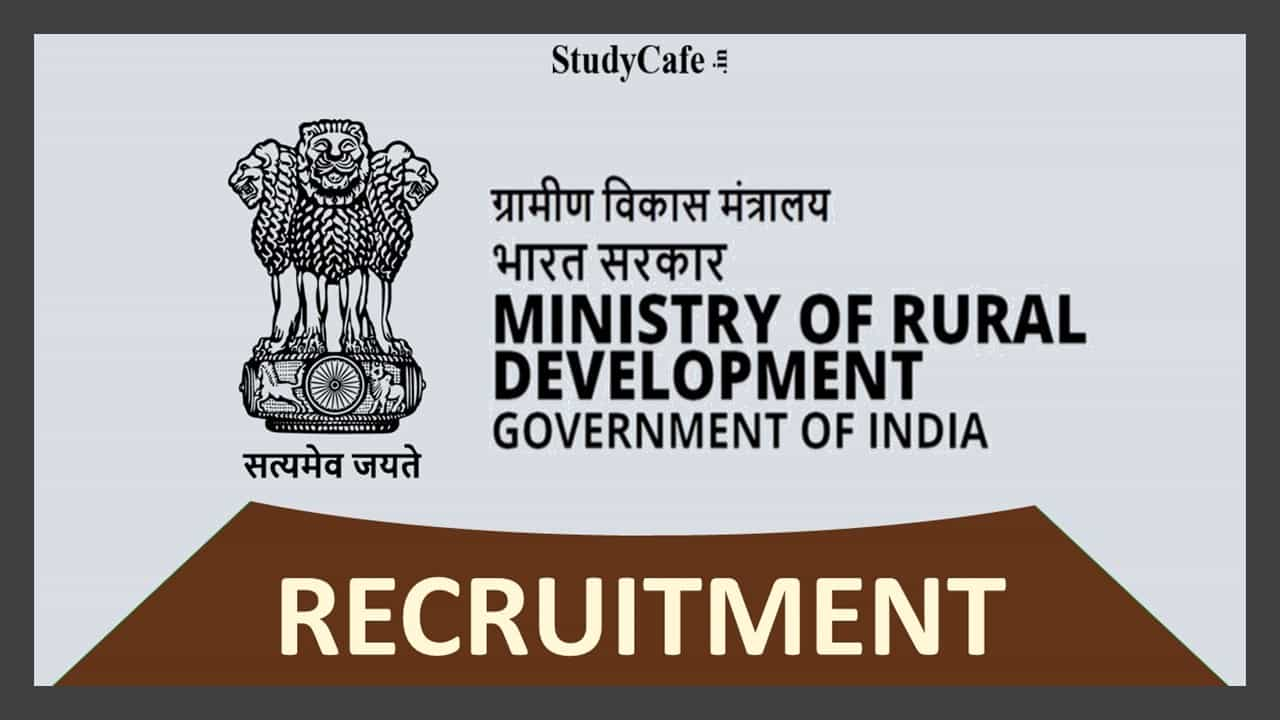 Ministry Of Rural Development Recruitment