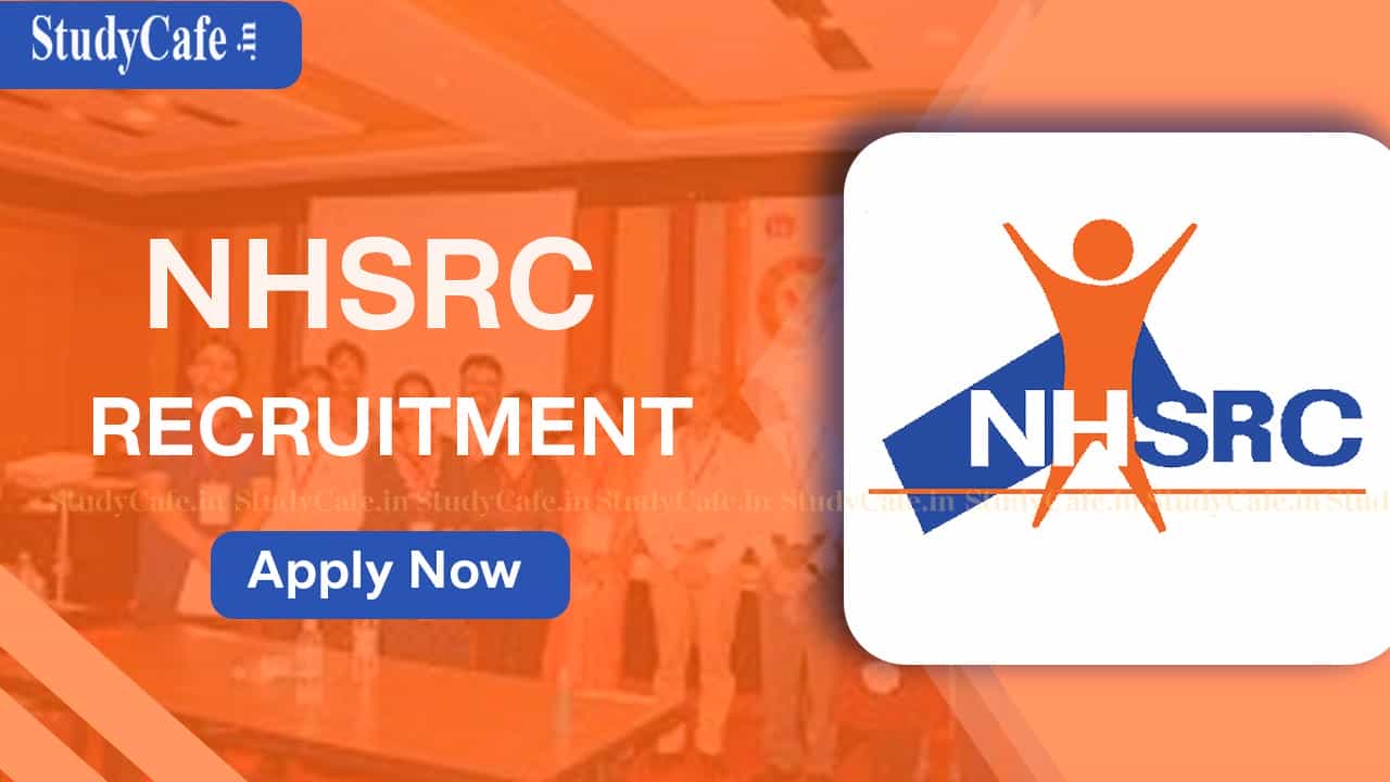 NHSRC Recruitment 2022: Last Date Dec 13, Check Post, eligibility, and Other Vital Details